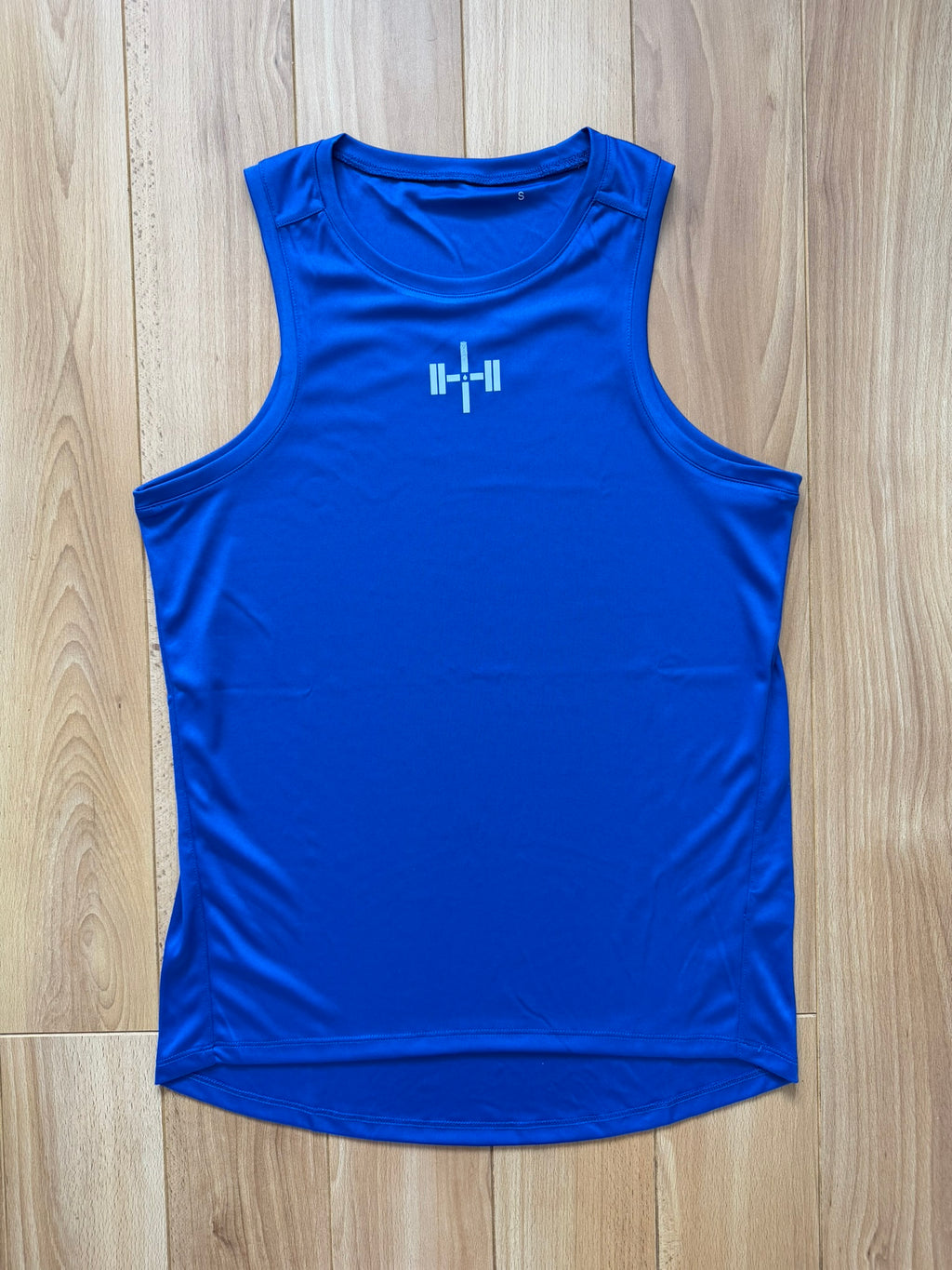 Pain To Strength Sustainable Men's Sports Vest - Lightning Blue