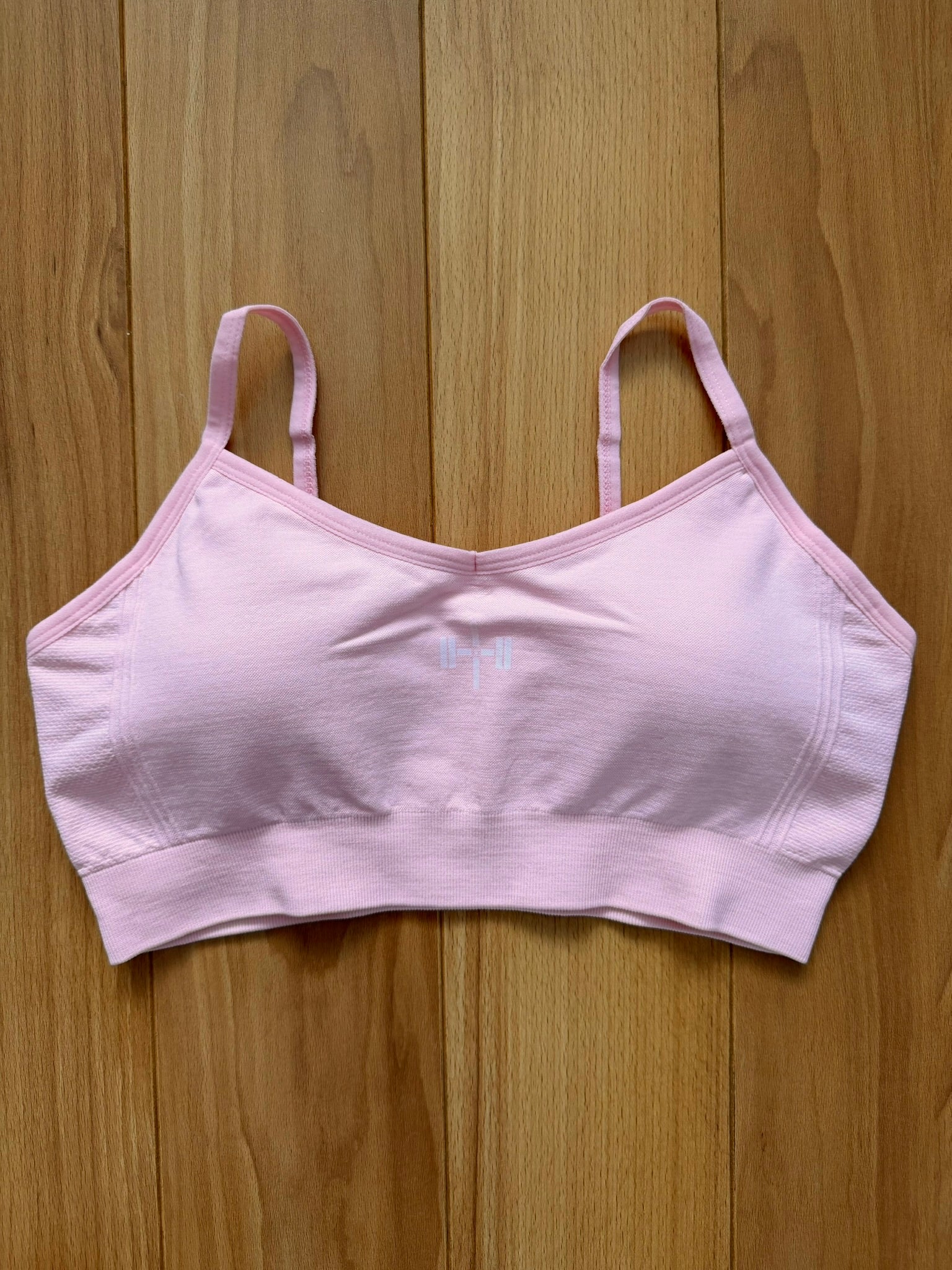 Pain To Strength Sustainable Sports Bra - Sky Pink