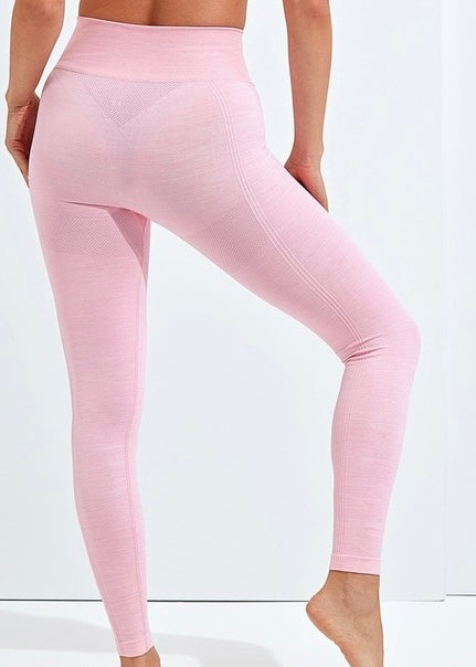 Pain To Strength Sustainable Sports Leggings - Sky Pink