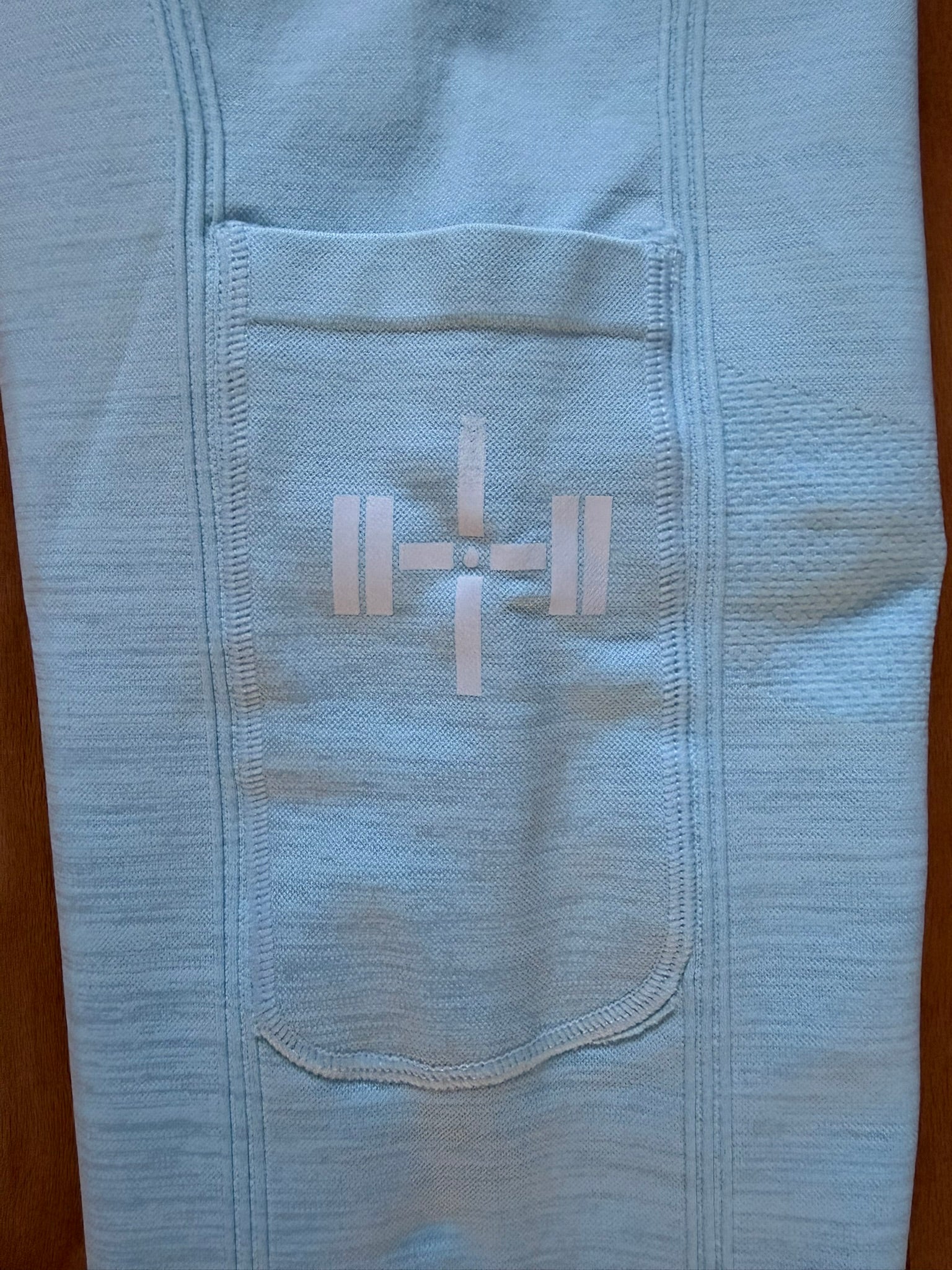 Pain To Strength Sustainable Sports Leggings - Aqua Blue
