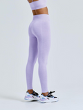 Pain To Strength Sustainable Sports Leggings - Lilac