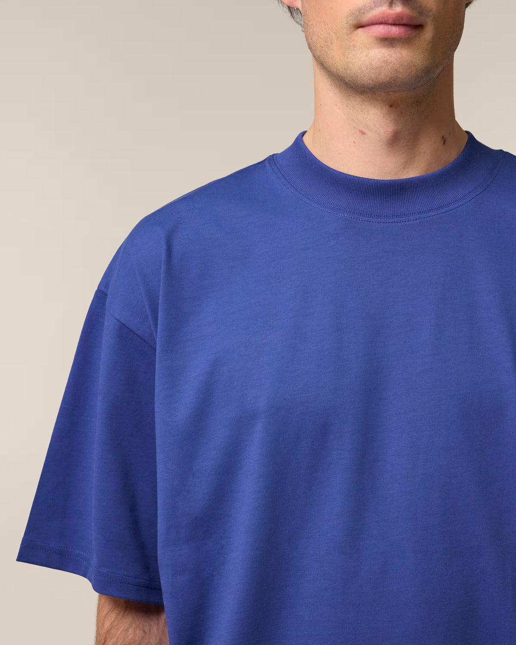 Premium Unisex Oversized Crown of Thorns Tee in Dusk