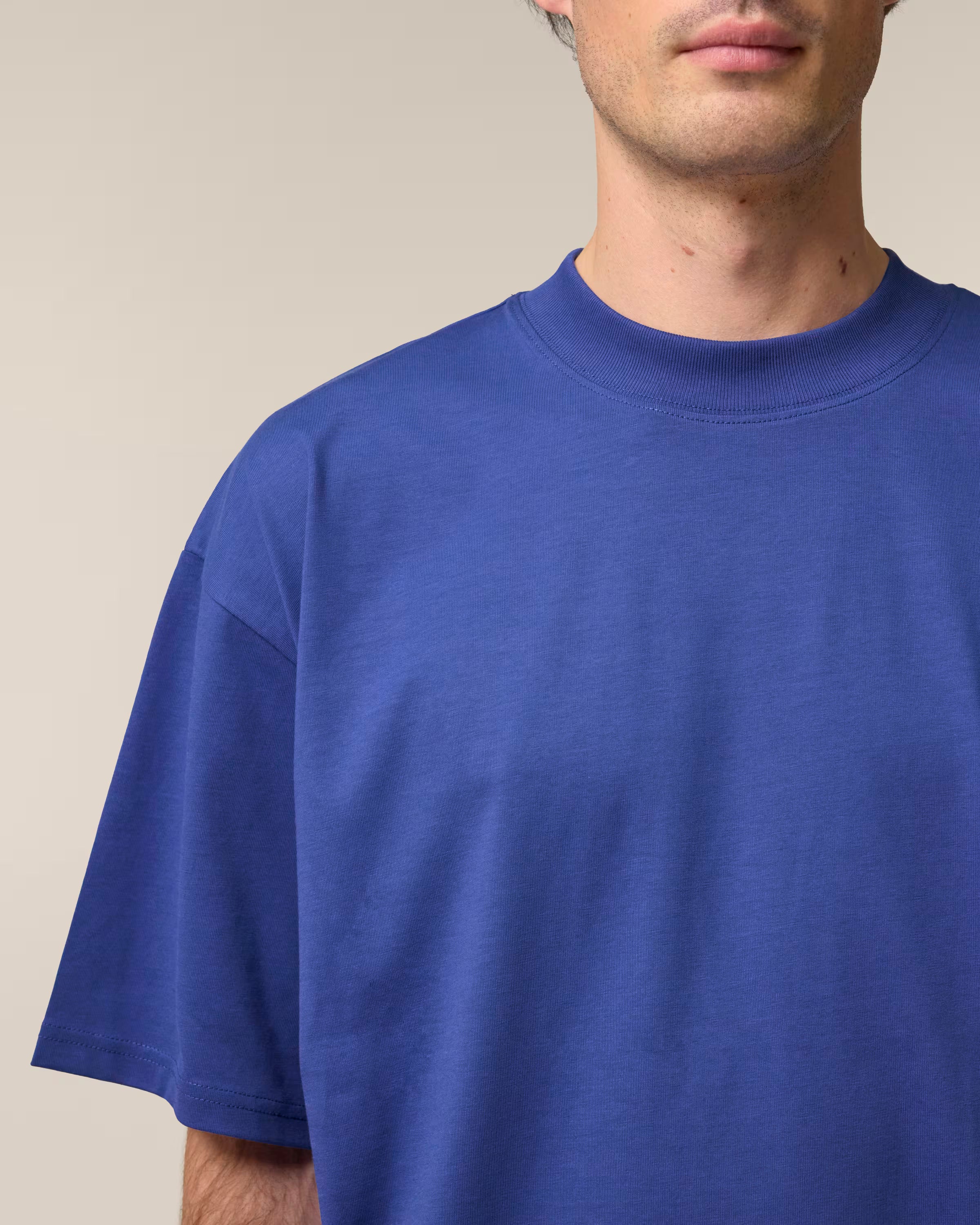 Premium Unisex Oversized Crown of Thorns Tee in Dusk